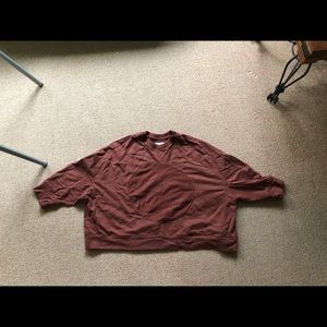 Oak and fort Burgandy Sweatshirt